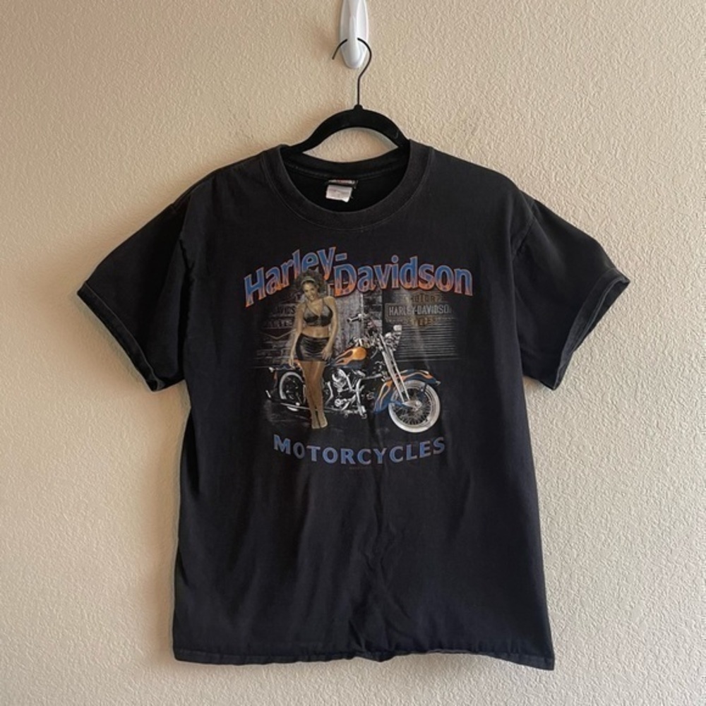 Harley Davidson Sacramento California Short Sleeve Graphic T-Shirt Size Medium